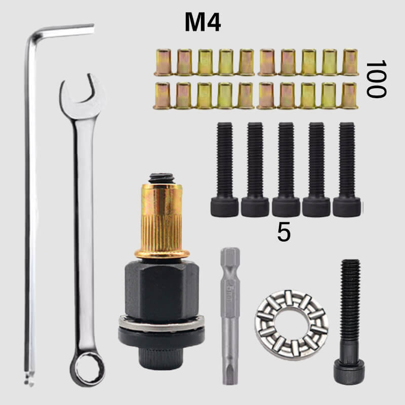 ✨50% Rabatt✨🔩 Nietgerätekopf & Gewindeeinsatz-Schutzkappe – Robust, passgenau & langlebig – Ideal für Blindniet- & Gewindeeinsatz-Werkzeuge ✨