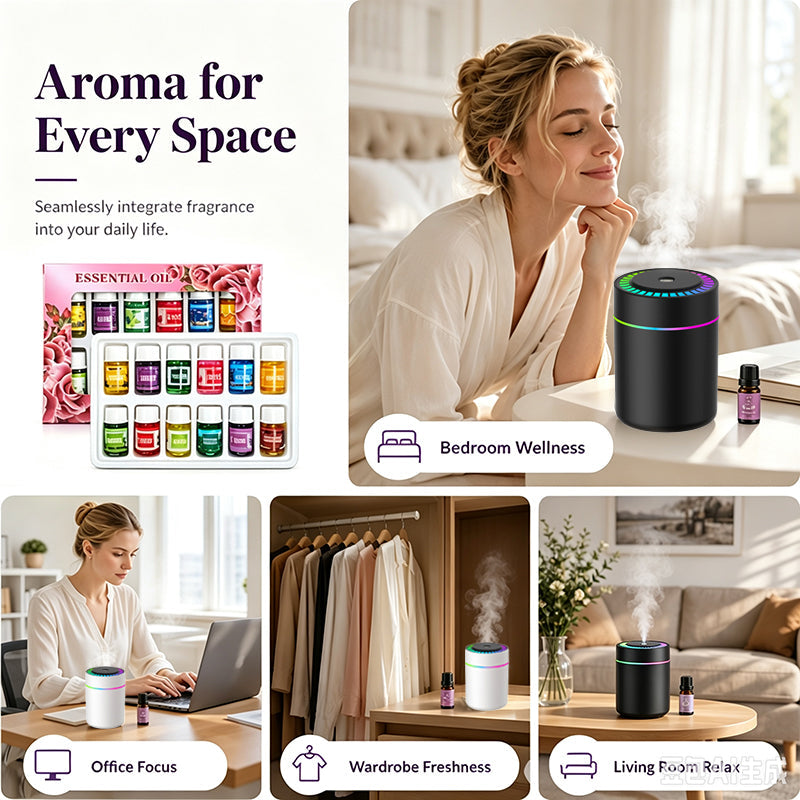 🔥 Heute -50 %! 🌸 12er Set wasserlösliche Duftöle