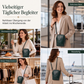 👜✨Damen Umhängetasche aus PU‑Leder｜Kleine Handy‑Umhängetasche für Alltag & Ausflüge