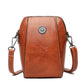 👜✨Damen Umhängetasche aus PU‑Leder｜Kleine Handy‑Umhängetasche für Alltag & Ausflüge