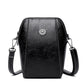 👜✨Damen Umhängetasche aus PU‑Leder｜Kleine Handy‑Umhängetasche für Alltag & Ausflüge