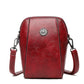 👜✨Damen Umhängetasche aus PU‑Leder｜Kleine Handy‑Umhängetasche für Alltag & Ausflüge