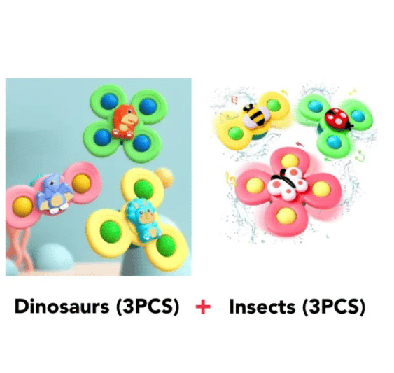 ⚡ Nur heute im Angebot! 🧸 Saugnapf-Spinner für Spiel & Spaß