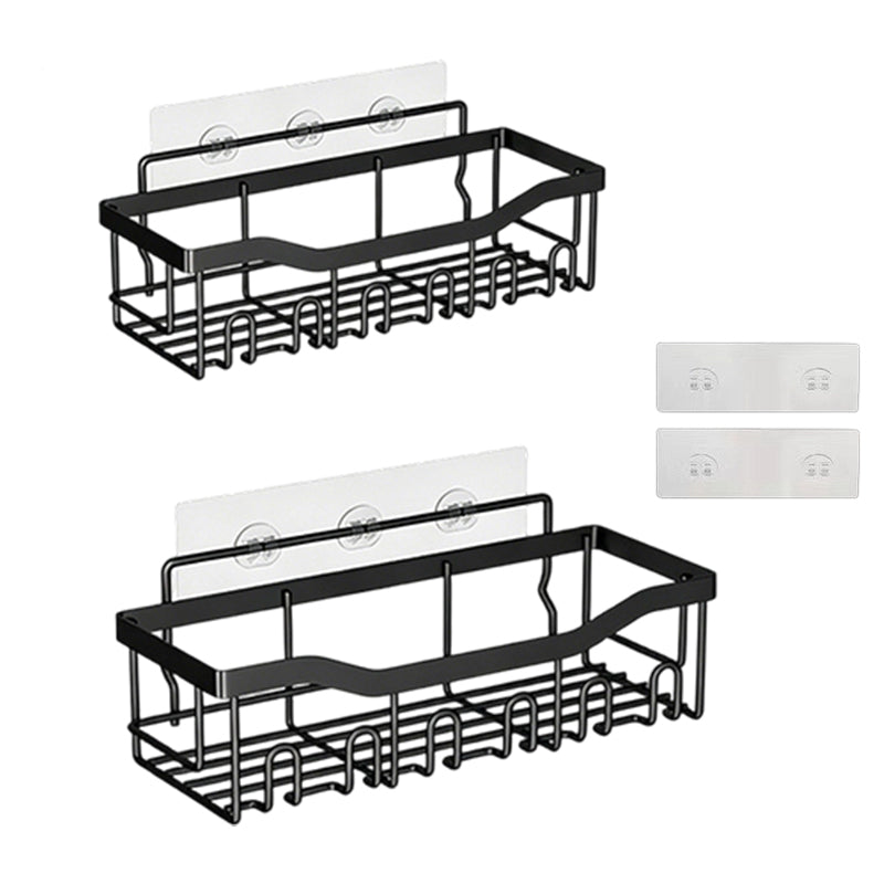 🧴 50 % Rabatt – Dusch-Organizer-Set mit starken Klebehaken – aus robustem, rostfreiem Metall, für Shampoo-Flaschen, Duschgel & Handtücher – einfach zu montieren ✨
