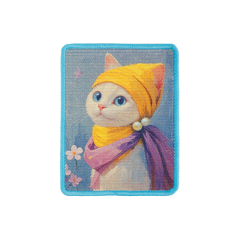 🐱 50% RABATT! 🎨 Wandmontiertes Sisal-Kratzboard – Dekorativ, robust & kratzfest – Perfekt für katzenfreundliche Wohnungen & Möbelschutz 🌿