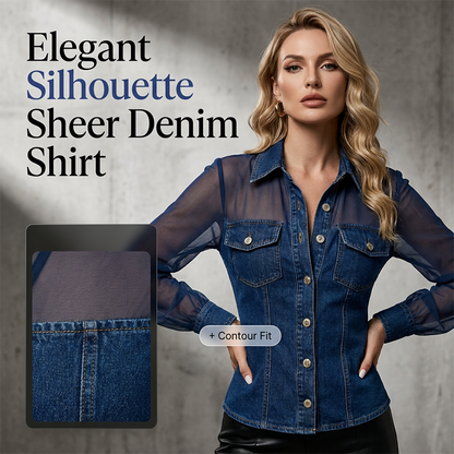 💫 Jetzt im Trend – Tailliertes Denim-Oberteil mit Vintage-Knöpfen – elegant und kantig ✨