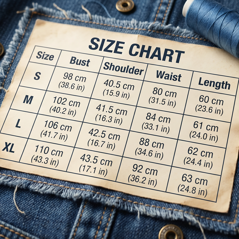 💫 Jetzt im Trend – Tailliertes Denim-Oberteil mit Vintage-Knöpfen – elegant und kantig ✨