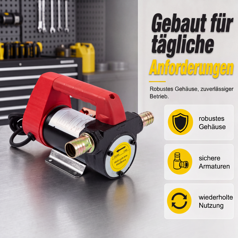 📢📢50% RABATT !!⏰Tragbare Diesel-Transferpumpe