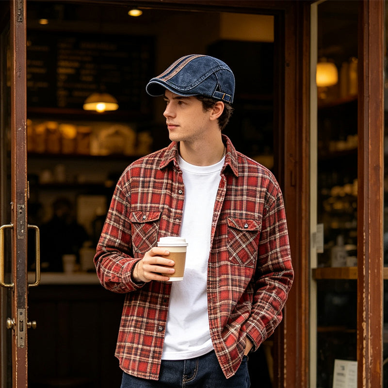 🧢🔥50% RABATT! Unisex Schiebermütze, klassisch & verstellbar für alle 💙