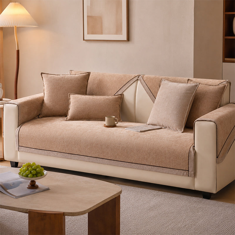 🛋️ 50% RABATT!☁️ Rutschfeste Chenille‑Sofaabdeckung, weiches Material, schützt das Sofa vor Schmutz und Abnutzung🧶