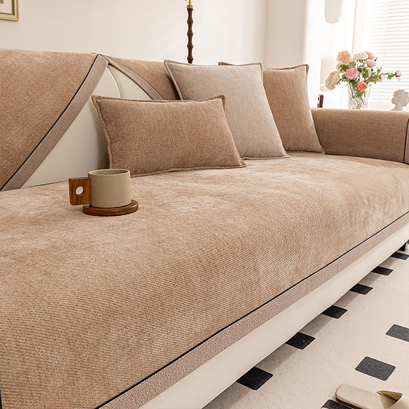 🛋️ 50% RABATT!☁️ Rutschfeste Chenille‑Sofaabdeckung, weiches Material, schützt das Sofa vor Schmutz und Abnutzung🧶