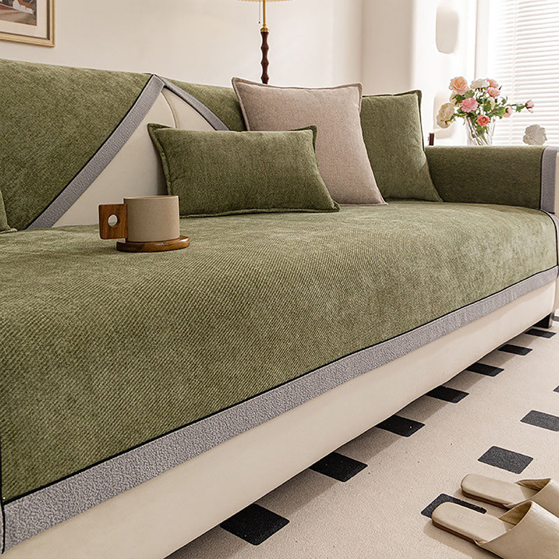 🛋️ 50% RABATT!☁️ Rutschfeste Chenille‑Sofaabdeckung, weiches Material, schützt das Sofa vor Schmutz und Abnutzung🧶
