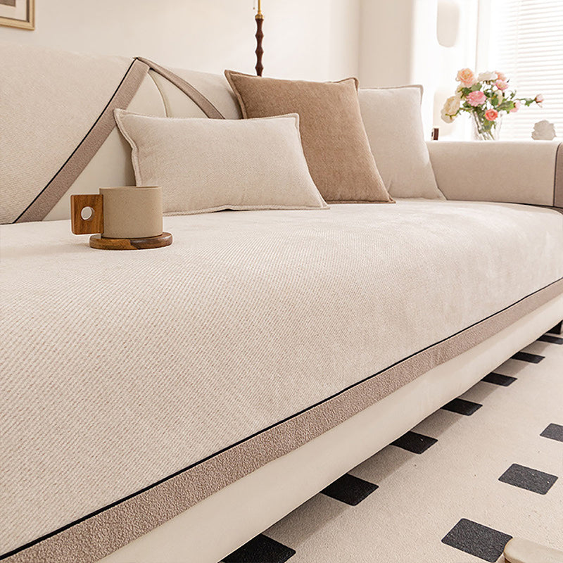 🛋️ 50% RABATT!☁️ Rutschfeste Chenille‑Sofaabdeckung, weiches Material, schützt das Sofa vor Schmutz und Abnutzung🧶