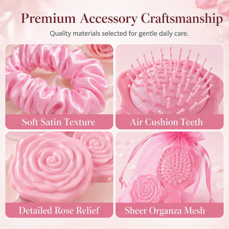 32-teiliges Rosa Prinzessinnen-Partyzubehör-Set
