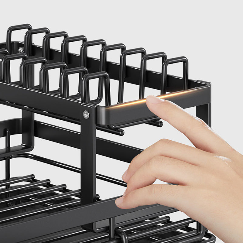 🍽️ 50% RABATT! 🧺 Zweistöckiger Geschirrständer für die Küche – Platzsparend, robust & leicht zu reinigen – Ideal für mehr Ordnung auf der Arbeitsfläche ✨