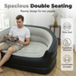 🛋️ 50% RABATT! 🏕️ Tragbares aufblasbares Doppelsofa – Schnell aufblasbar, kompakt & robust – Ideal für Camping, Strand & entspannte Stunden im Garten 🌊