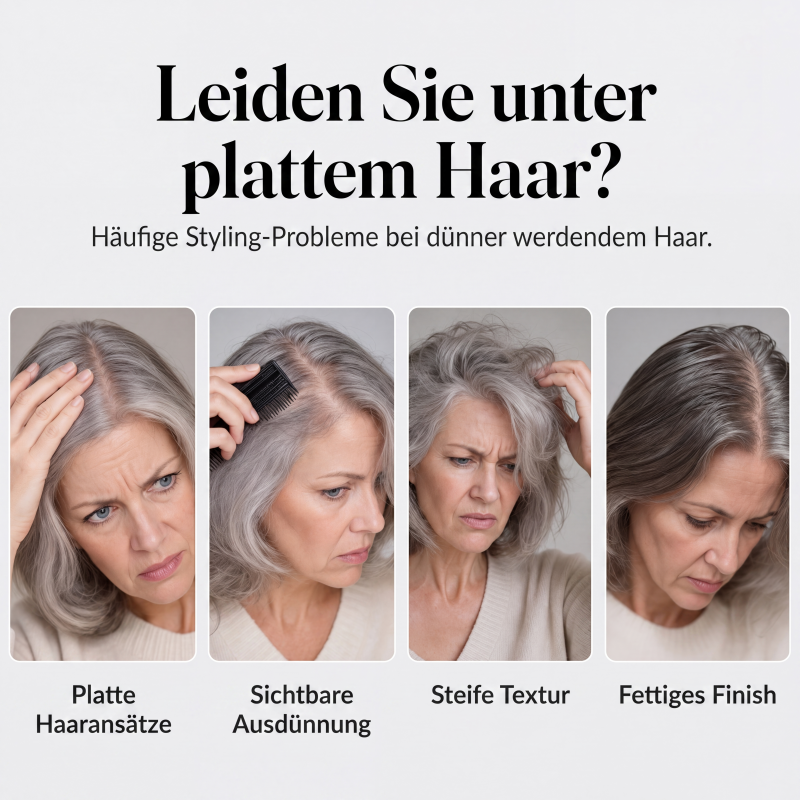 ⏳Zeitlich begrenztes Sonderangebot⏰Von Friseuren empfohlen! 🔥Styling in 3 Sekunden! Mühelos fluffige und elegante Frisuren kreieren! 👩 Volumen- und Festigungsspray mit Pfirsichduft