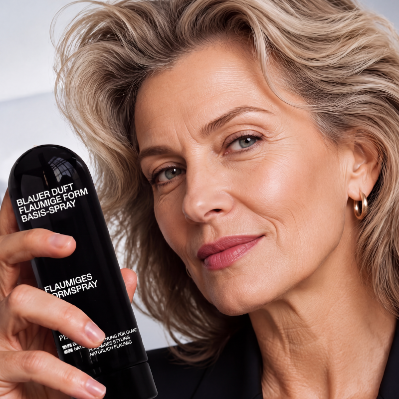 ⏳Zeitlich begrenztes Sonderangebot⏰Von Friseuren empfohlen! 🔥Styling in 3 Sekunden! Mühelos fluffige und elegante Frisuren kreieren! 👩 Volumen- und Festigungsspray mit Pfirsichduft