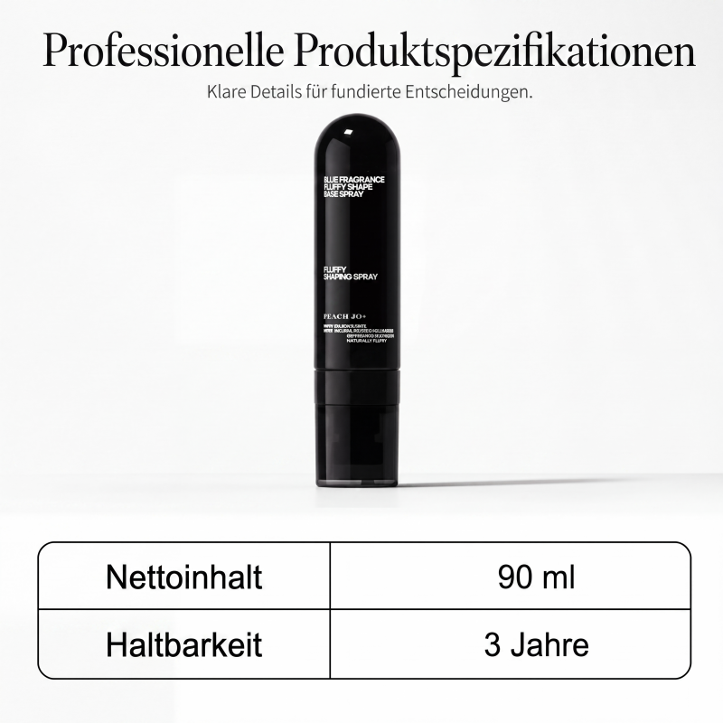⏳Zeitlich begrenztes Sonderangebot⏰Von Friseuren empfohlen! 🔥Styling in 3 Sekunden! Mühelos fluffige und elegante Frisuren kreieren! 👩 Volumen- und Festigungsspray mit Pfirsichduft