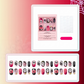 ✨ JETZT 50 % RABATT! !✨Halloween Aufklebe-Nagelset🎃, einfache Anwendung, viele gruselige Muster, perfekt für Halloween-Feste👻