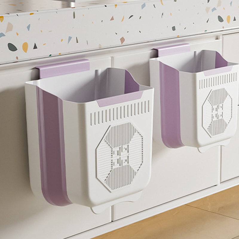 🗑️✨ Platzsparender hängender Faltmülleimer für Schranktüren – PP, faltbar & vielseitig, jetzt −50%