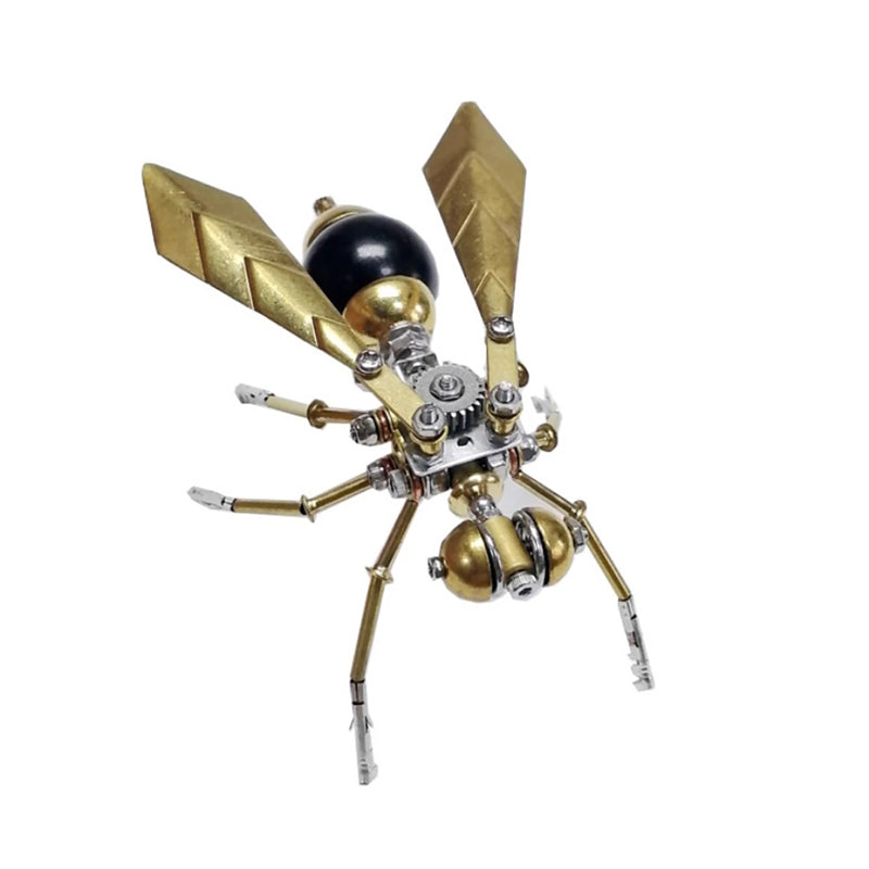 🐝 50% RABATT! ⚙️ 3D Metall-Bienen-Puzzle-Bausatz zum Zusammenbauen, detailreich, fördert Konzentration, tolles Bastelgeschenk für Erwachsene und Kinder✨