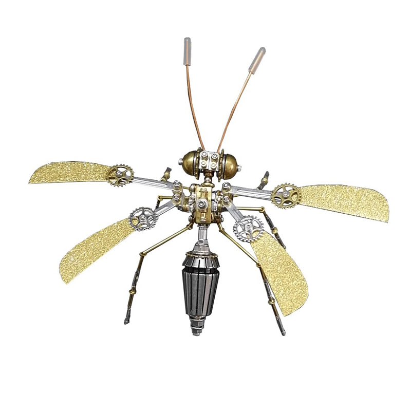 🐝 50% RABATT! ⚙️ 3D Metall-Bienen-Puzzle-Bausatz zum Zusammenbauen, detailreich, fördert Konzentration, tolles Bastelgeschenk für Erwachsene und Kinder✨