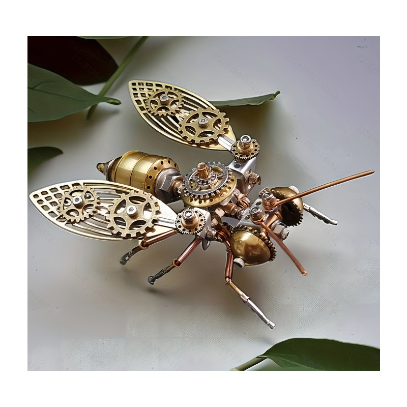 🐝 50% RABATT! ⚙️ 3D Metall-Bienen-Puzzle-Bausatz zum Zusammenbauen, detailreich, fördert Konzentration, tolles Bastelgeschenk für Erwachsene und Kinder✨