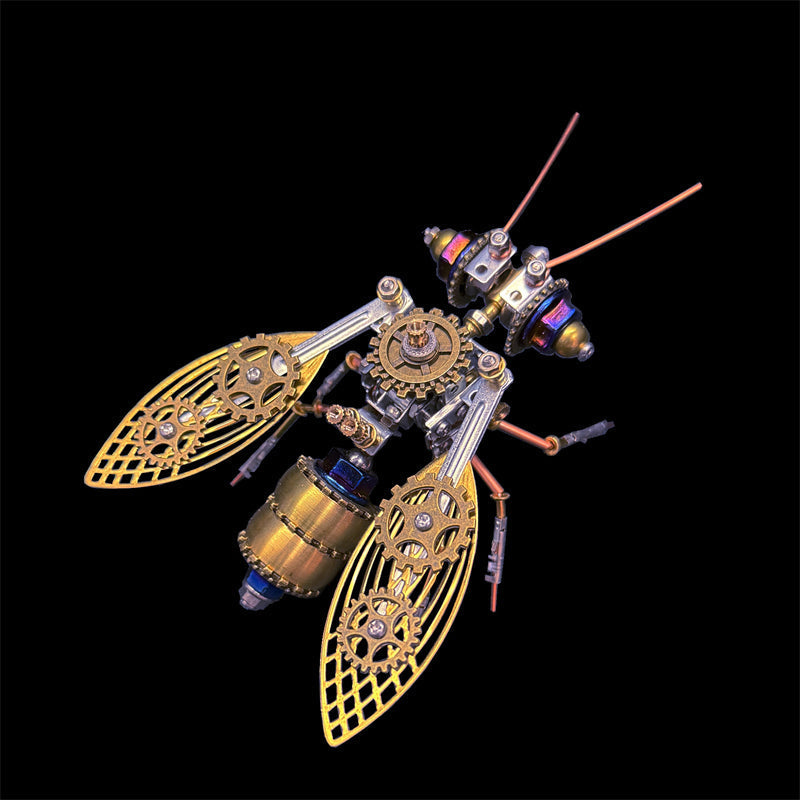🐝 50% RABATT! ⚙️ 3D Metall-Bienen-Puzzle-Bausatz zum Zusammenbauen, detailreich, fördert Konzentration, tolles Bastelgeschenk für Erwachsene und Kinder✨