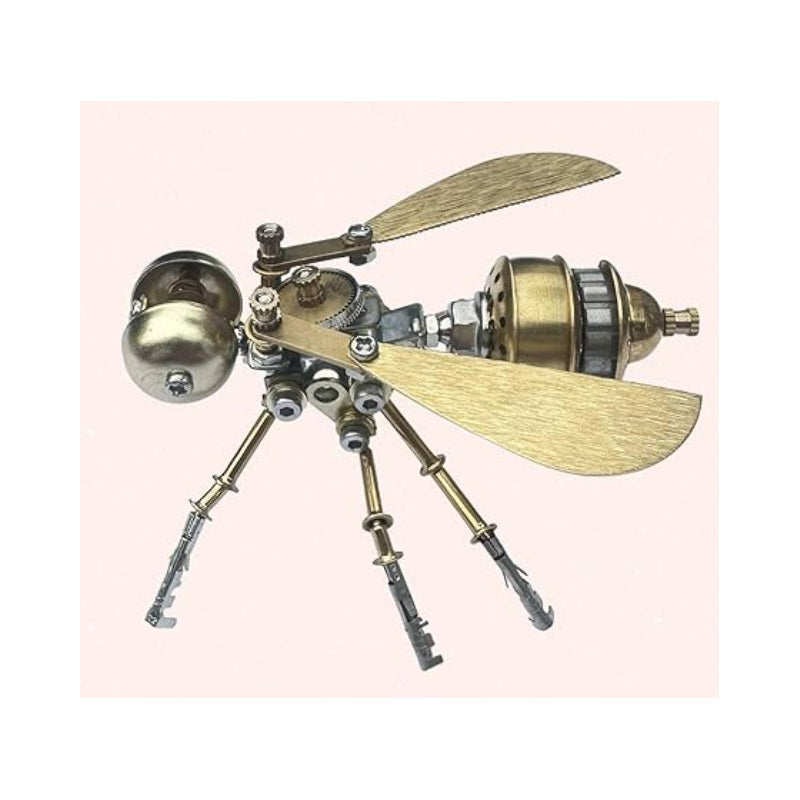 🐝 50% RABATT! ⚙️ 3D Metall-Bienen-Puzzle-Bausatz zum Zusammenbauen, detailreich, fördert Konzentration, tolles Bastelgeschenk für Erwachsene und Kinder✨
