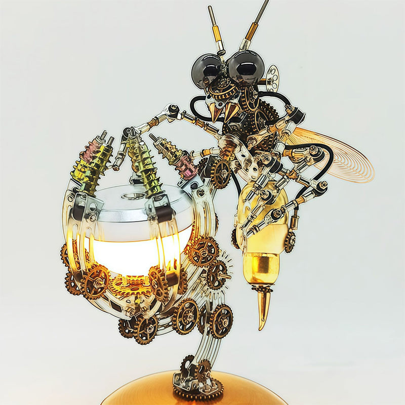🐝 50% RABATT! ⚙️ 3D Metall-Bienen-Puzzle-Bausatz zum Zusammenbauen, detailreich, fördert Konzentration, tolles Bastelgeschenk für Erwachsene und Kinder✨