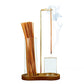 🥳2026 HEISSER VERKAUF🥳💞50% RABATT!✨ 💝2-in-1 Räucherstäbchen- & Kerzenhalter Natürliche Holzbasis Aromatherapie-Diffusor