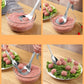 🥳💞 Über 80.000 Stück verkauft!🍡Abtropflöffel für Fleischbällchen | Sauberes Servieren ohne Kleckern, auch für Eis & Melone 🍨🍉