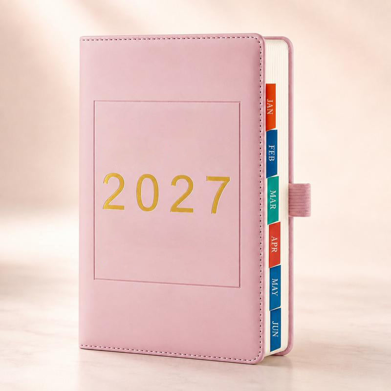 📅 JETZT 50% RABATT! 📓 2027 Kalender-Notizbuch – A5, ein Tag pro Seite, datiert – Ideal für tägliche Aufzeichnungen & zukünftige Planung ✨