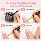 ✨ JETZT 50 % RABATT! !✨💅 24-farbige Nagelkunststifte mit zwei Spitzen – Einfache DIY-Nageldesigns2