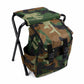 Tragbarer Klappstuhl-Rucksack 2-in-1 Outdoor-Camping-Hocker