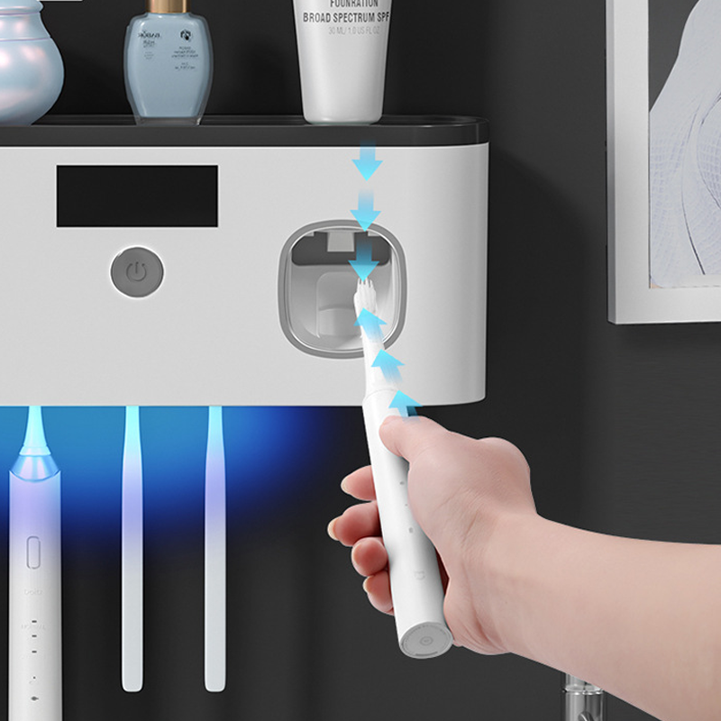 📢📢50% RABATT !!⏰Hygienischer UV-Zahnbürstenhalter für die Familie