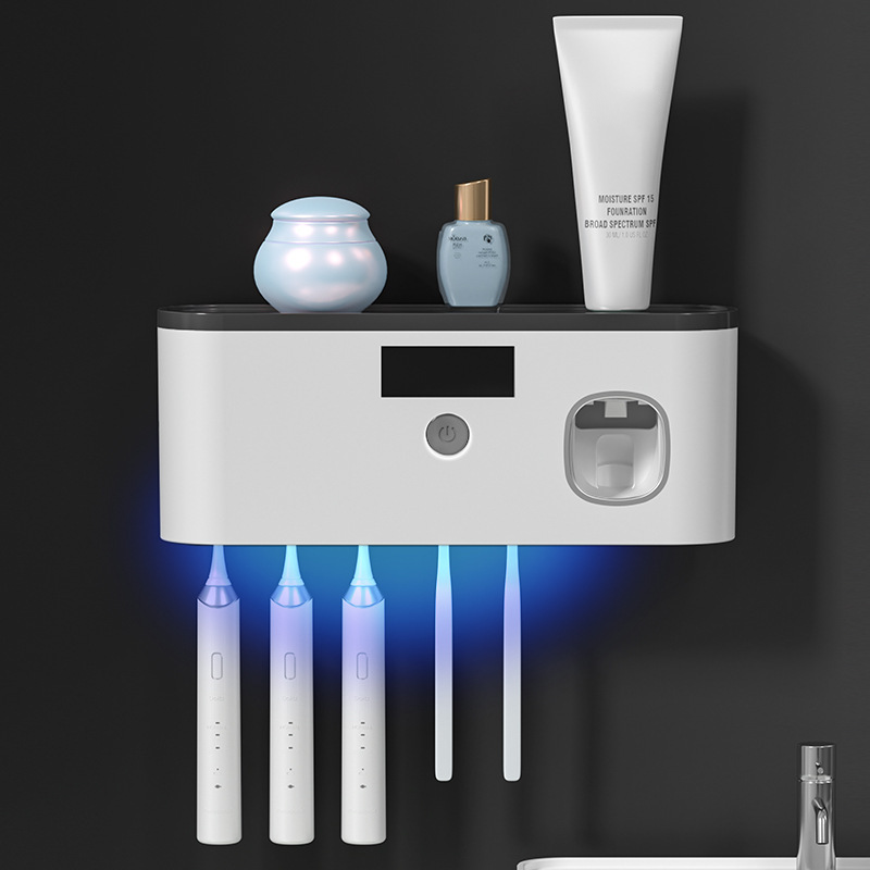 📢📢50% RABATT !!⏰Hygienischer UV-Zahnbürstenhalter für die Familie