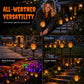🎃 Halloween Deal | Solar Totenkopf Gartenstab-Lichter
