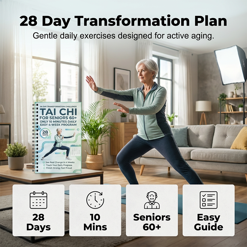 ⏳Zeitlich begrenzt 50% Rabatt⏰Wellness-Highlight | 28-Tage Tai-Chi-Buch🧘☯️