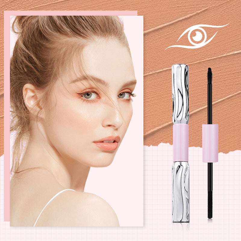 🔥 2-in-1 Langanhaltende Volumen- und Curl-Mascara