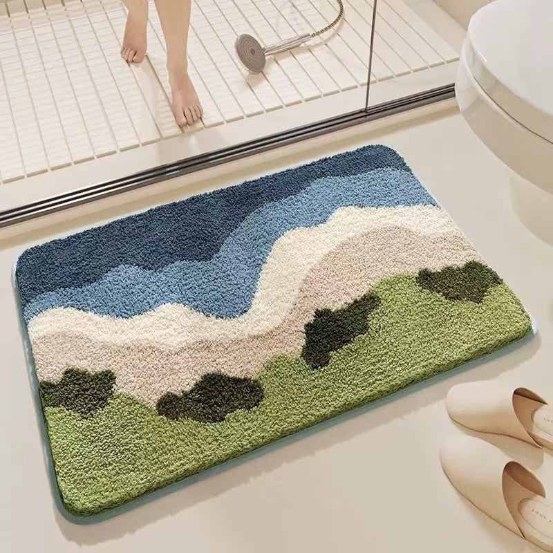 🧹💧 -50% ! 🏠 Superabsorbierender Innenteppich – Rutschfeste Unterseite, Weiche Haptik & Vielseitig Einsetzbar