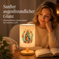 🕯️ 50% RABATT! 🪵 Maria-Holzlampe – Gemustertes Design & warmes Licht ✨
