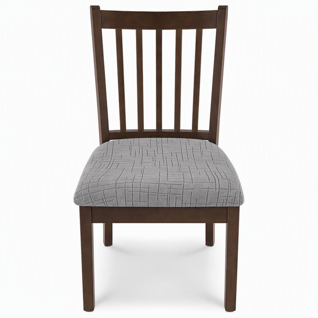 📢📢Zeitlich begrenztes Sonderangebot：1+1 GRATIS! ⏰Elastische trägerlose Esszimmerstuhl-Sitzbezug, dehnbarer Kissenbezug mit Schuss- und Kettmuster für Zuhause und Hotel