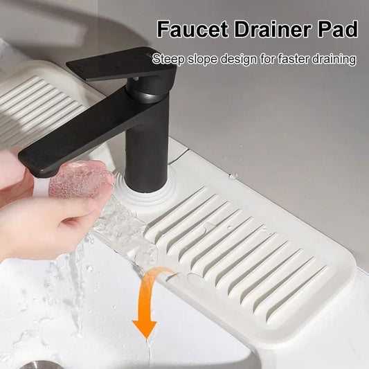 ✨50% RABATT NU! !✨Wasserhahn-Spritzschutz, Abtropftablett-Matte – tolles Geschenk