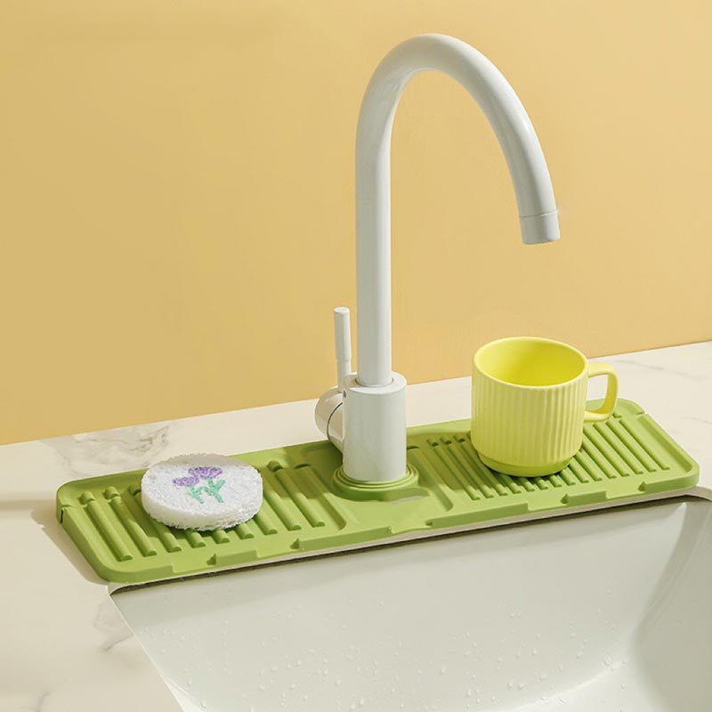 ✨50% RABATT NU! !✨Wasserhahn-Spritzschutz, Abtropftablett-Matte – tolles Geschenk