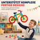 ❄️🧩 3D-Steckschneeflocken-Bausteine für Kinder – kreatives Bauen und Verbinden der Teile ✨