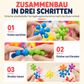 ❄️🧩 3D-Steckschneeflocken-Bausteine für Kinder – kreatives Bauen und Verbinden der Teile ✨