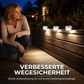 🔥50% RABATT🔥 SOLAR GARTENLEUCHTEN Wasserdicht für Dachrinnen und Wände