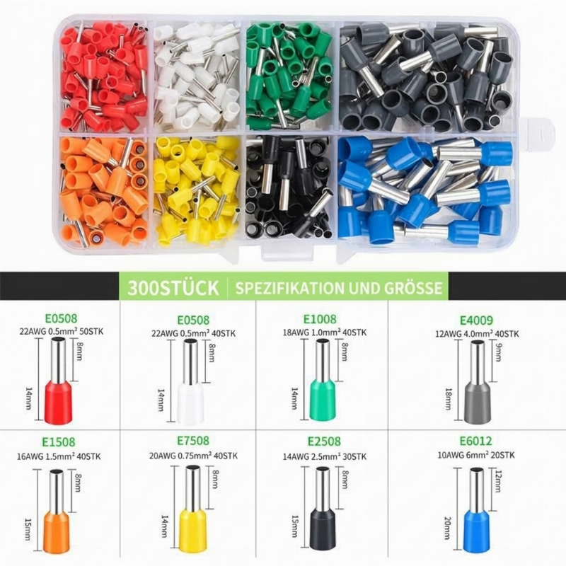 📢📢50% RABATT !!⏰Quick Crimp Aderendhülsen-Crimpwerkzeug-Set